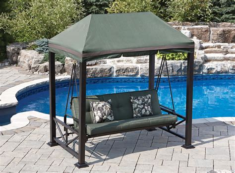 Home Trends 3 Person Gazebo Cushion Swing | Walmart Canada