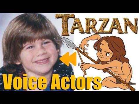 "Tarzan" (1999) Voice Actors and Characters - YouTube