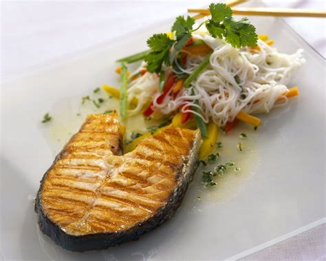 Griddled Scottish Salmon - Salmon Recipes