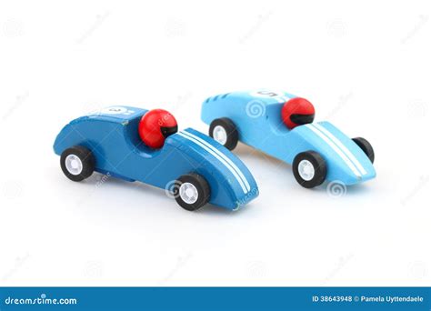 Two toy racecars stock photo. Image of vehicle, game - 38643948