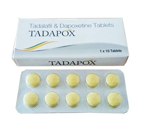 Tadalafil & Dapoxetine Tablets Manufacturer & Supplier India | Buy Online