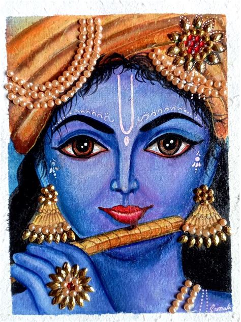 Murli Manohar (Krishna) | Water Color Painting | Samata Ghosh | Exotic ...