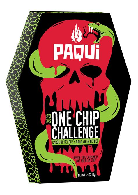 Paqui One Chip Challenge 2023 (Reaper & Naga Viper) 6 g – Snaxies