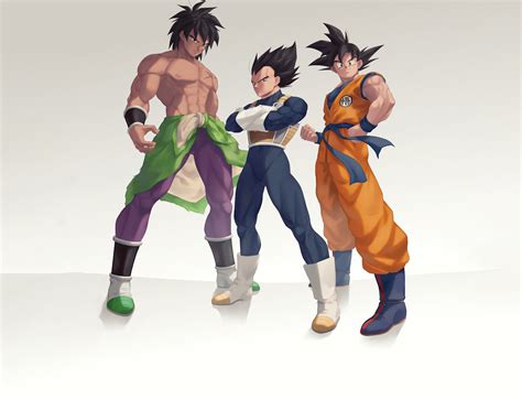 1100x1080 Broly Goku and Vegeta 1100x1080 Resolution Wallpaper, HD ...