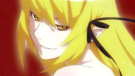 anime, Anime Girls, Oshino Shinobu, Long Hair, Blonde, Monogatari ...