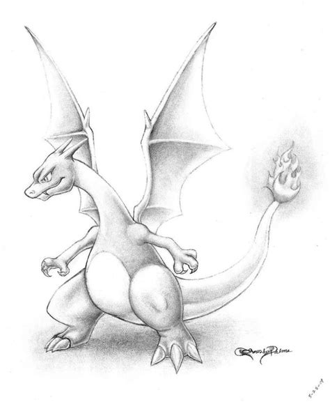 Charizard - Profesco by ErnestoVladimir on DeviantArt | Pokemon sketch ...