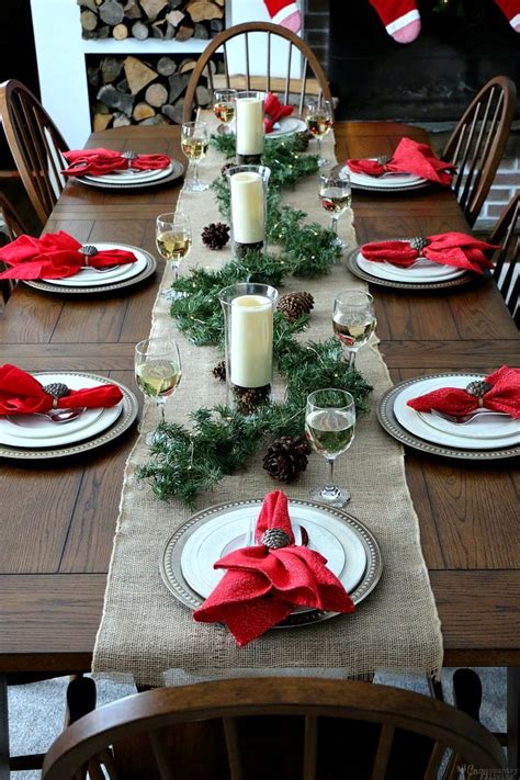 Christmas Dining Table Decor Ideas: Elevate Your Tablescape