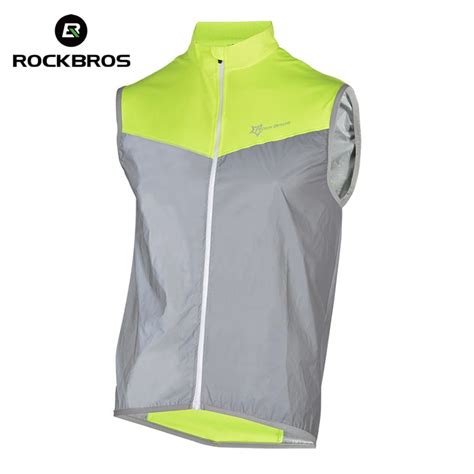 Aliexpress.com : Buy ROCKBROS Reflective Cycling Vests Sleeveless ...