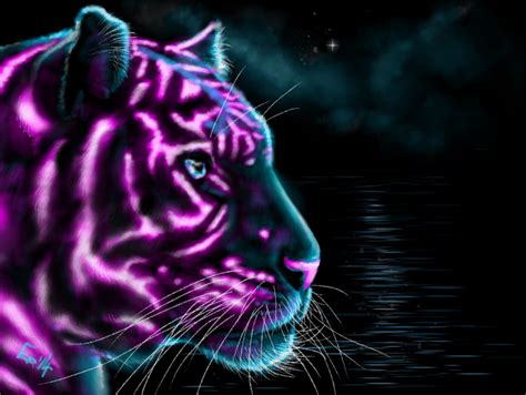 Neon Tiger — Weasyl