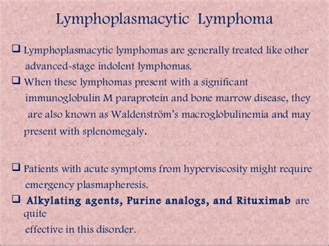 indolent lymphomas