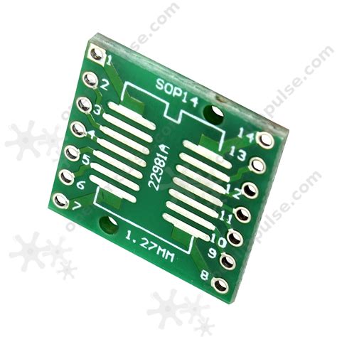 5pcs SOP14, SSOP14 and TSSOP14 to DIP PCB Adapter | Open ImpulseOpen ...