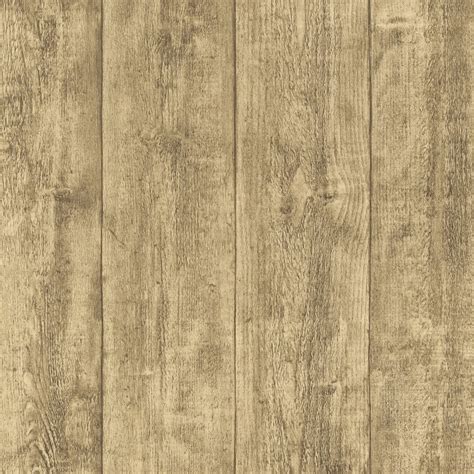 AS Creation Wooden Beam Pattern Wallpaper Faux Wood Effect 708816 - Brown