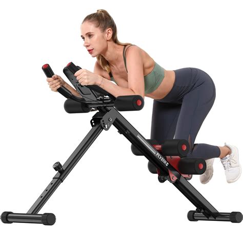 FLYBIRD Ab Workout Equipment, Adjustable Ab Machine Full Body Workout ...