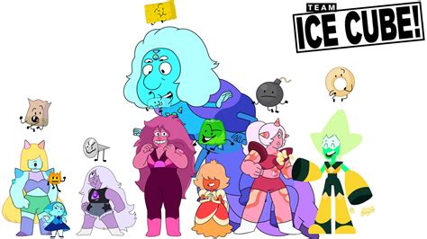 BFB Gem Contestant AU Team Ice Cube by Victorfazbear on DeviantArt