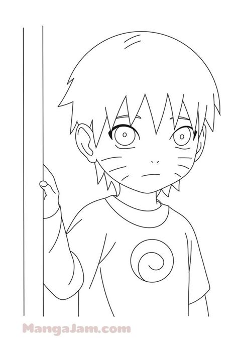 How to Draw Child Naruto from Naruto