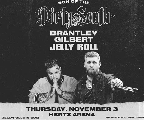 Brantley GIlbert w/ Jelly Roll | Hertz Arena