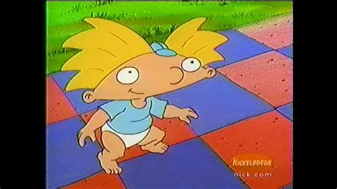 Hey Arnold - "Parents Day" Nickelodeon .com Oval Screen Bug (2000 ...