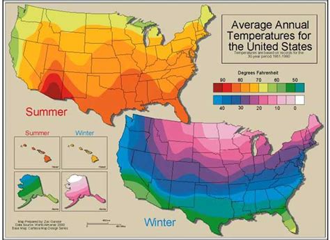 Environmental Science: Isorhythmic Map: The United States Weather Patterns