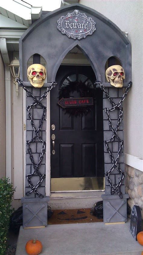 Halloween Arch | Halloween outdoor decorations, Halloween door ...