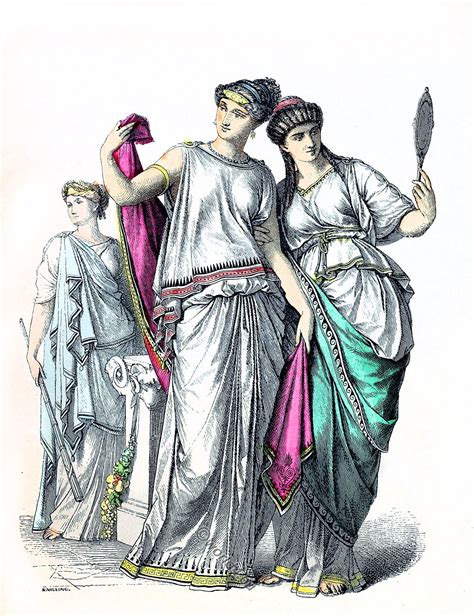 The Ancient Greek fashion history. Clothing in Ancient Greece.