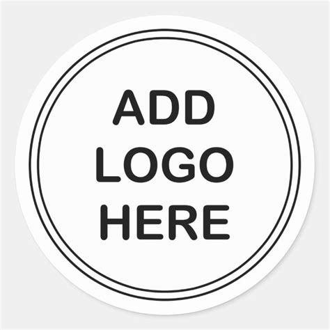 Business Custom Logo Stickers | Zazzle