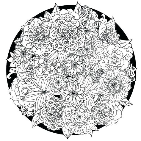 Flower Mandala Coloring Pages - Best Coloring Pages For Kids