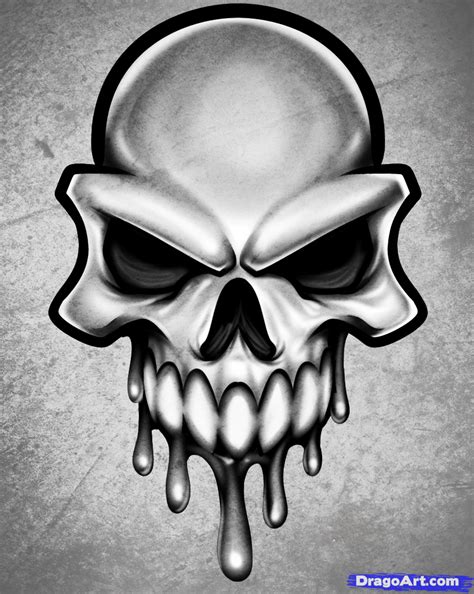 Free Cool Skull Drawing, Download Free Cool Skull Drawing png images ...