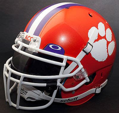 CLEMSON TIGERS Football Helmet | eBay