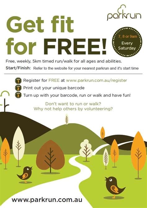 FREE 5km timed ParkRun, every Sat a.m., over 55 Qld locations ...