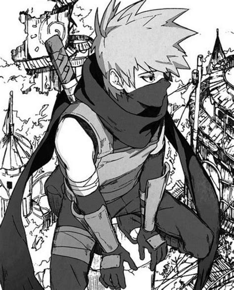 Team Minato - Hatake Kakashi | Naruto shippuden anime, Kakashi hatake ...