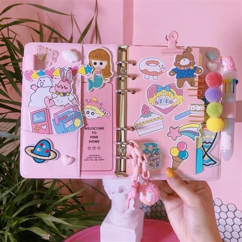 (1) Korean Cartoon DIY Decorative Diary | Cassiopeia Sweet Shop Bullet ...