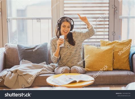 Singing Song Emotionpracticing Vocal Abilities Improving Stock Photo ...