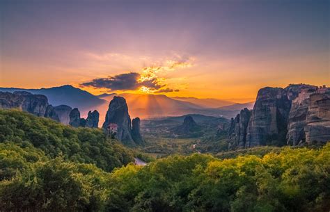 Sunset in Meteora | Follow me on instagram here: www.instagr… | Flickr