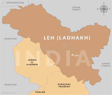 Ladakh Cities Map, Cities In Ladakh, 57% OFF