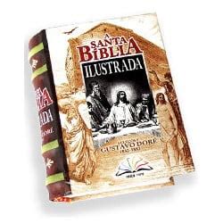 A Santa Biblia Ilustrada – Mini Livro – Libro Miniatura | Miniature Book