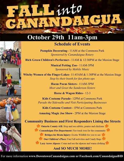 Fall Into Canandaigua — Canandaigua Business Improvement District