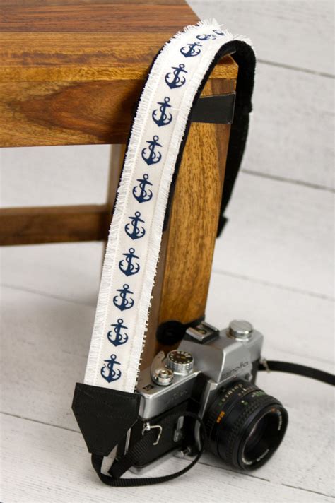 DSLR Camera Strap Photographer Gift Anchors Away - Etsy