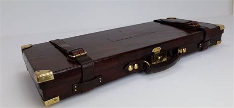 Leather Shotgun Case. Gun Case. Vintage Antique Luggage | 695867 ...