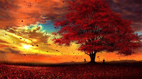 Anime Red Sunset 4k Wallpapers - Wallpaper Cave