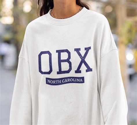 OBX Outer Banks North Carolina Beach Crewneck Sweatshirt Unisex ...