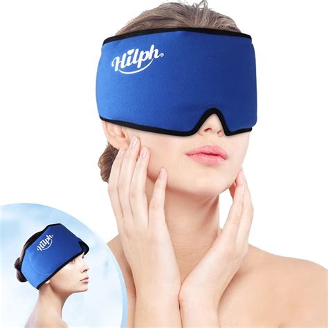 Buy Hilph Head Ice Pack for Migraine Ice Head Wrap, Reusable Headache ...