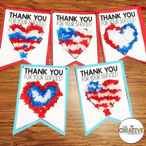 We created our sweet patriot banner with letters on back to send off to ...