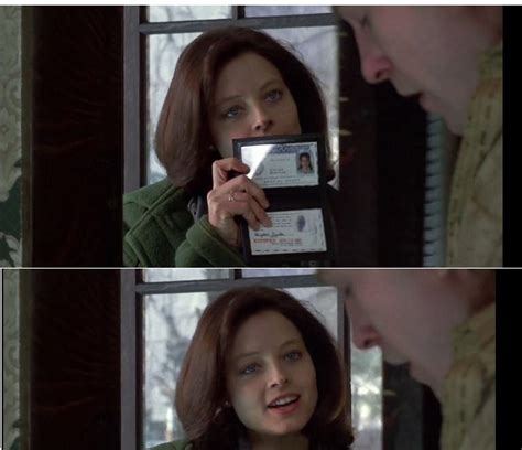 In the Silence of the Lambs, Clarice withdraws her FBI badge before ...