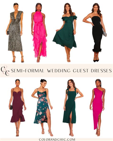 Wedding Dress Code Guide - Color & Chic