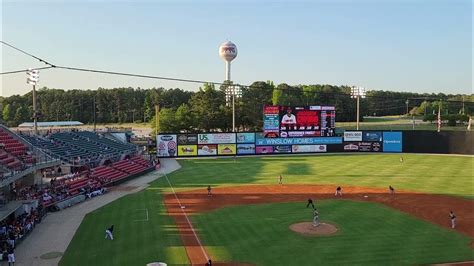 Five County Stadium - Carolina Mudcats - YouTube