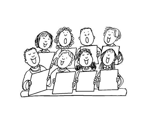 Besarel Choir Clipart