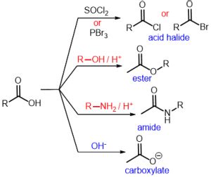 Synthesis and Reactions of Carboxylic Acids - Chad's Prep®