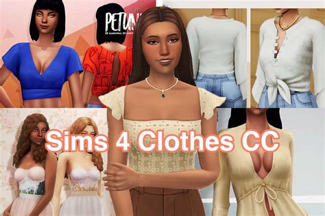 65+ FREE Maxis Match Sims 4 Clothes CC You'll Love! (Female CLothes ...