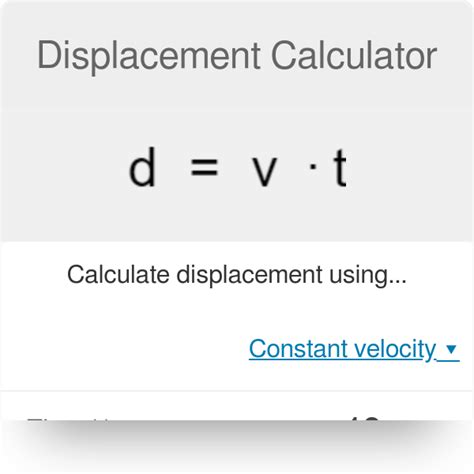 How to Make a Displacement Equation - ErikkruwDorsey