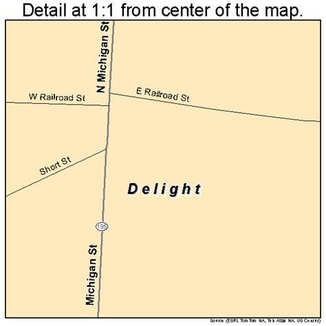 Delight Arkansas Street Map 0518100